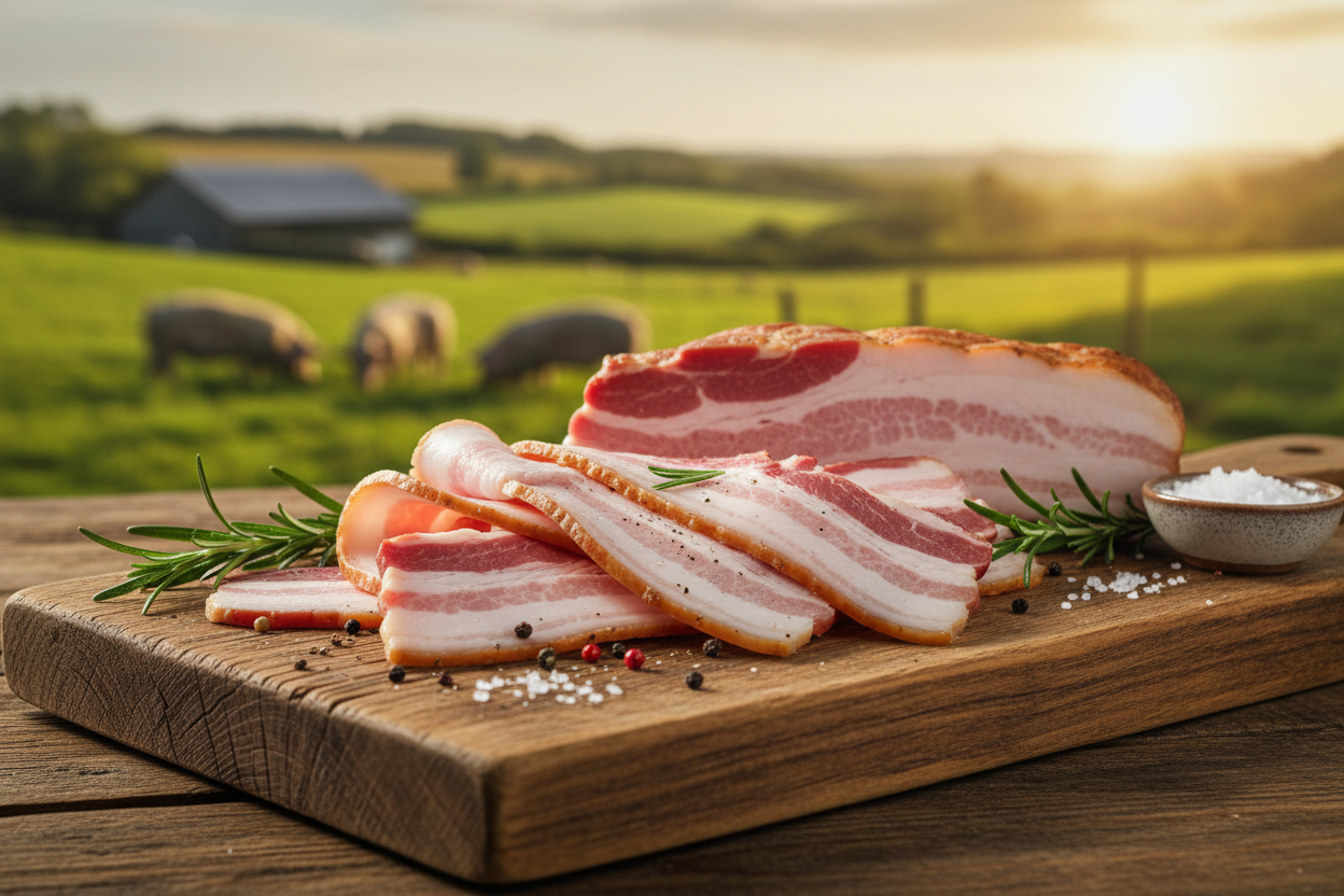 rare breed back bacon